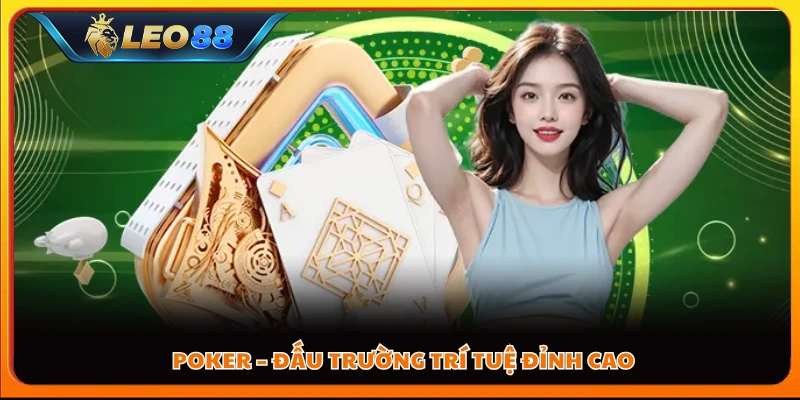 Poker – Đấu trường trí tuệ đỉnh cao
