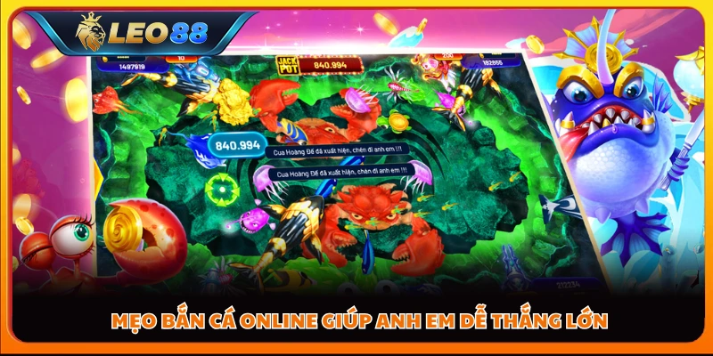 Mẹo bắn cá online giúp anh em dễ thắng lớn
